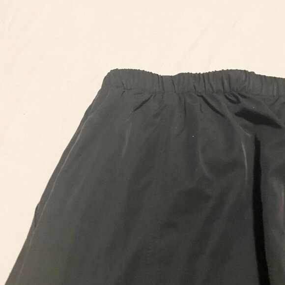 Bluenotes Denim Parachute Skirt Black Nylon Womens Size Small - Picture 13 of 16